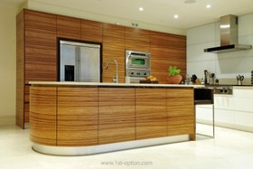 Addison Road - floor - light,kitchen,kitchen island,modern,floor - tiled,minimalistic