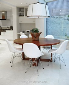 Addison Road - dining room,floor - light,modern