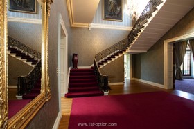 Boston Manor - staircase,staircase - grand