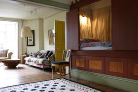 Brixton House - living room,period