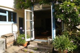 Brixton House - french doors