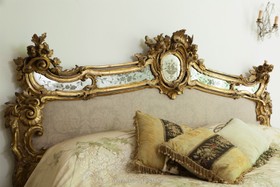 Cassland - living room,french doors,shabby chic,fireplace - working