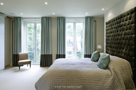 Chelsea House - bedroom,floor - carpet,floor - light,modern
