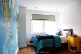 Cheriton Square - children's bedroom,bright colours