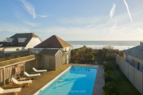 Coast House - bath -  roll top,period,bathroom,wood panneling
