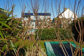 Coast House - terrace/patio,wood panneling