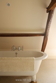 Coombe Farm - bath -  roll top,bathroom,attic