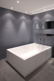 Covent Garden - bathroom,floor - dark,floor - tiled,modern