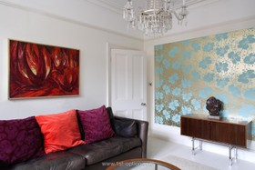 Creffield - floor - light,floor - wooden,wallpaper,living room