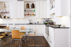 The Factory - floor - wooden,kitchen,modern,floor - dark