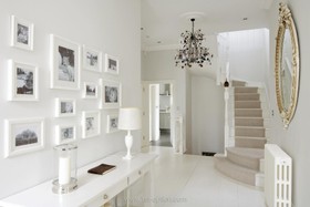 Hampton Lodge - floor - light,floor - wooden,hallway,staircase,white space