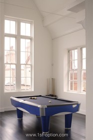 Lightbox - games room,snooker table