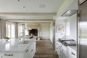 Limestone - kitchen,kitchen island,aga