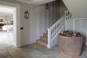 Limestone - wallpaper,staircase