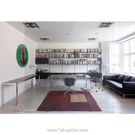 Line House - floor - wooden,modern,office,floor - light