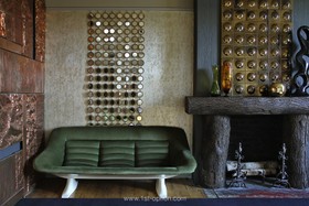Lordship Park - wallpaper,retro/vintage,quirky,fireplace