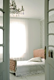 Lordship Park - boudoir,wallpaper,french doors