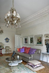 Mapesbury Road - living room,retro/vintage