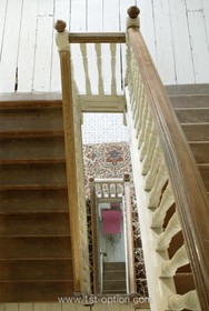 Mapesbury Road - staircase,period