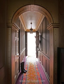 Mile End Road - dark colours,hallway