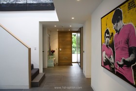 Millbrae - floor - tiled,hallway