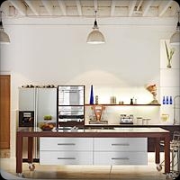 Perseverance Loft - kitchen,kitchen island,modern