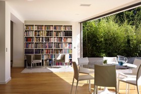 Phillips Place - library,modern