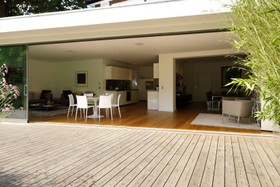 Phillips Place - terrace/patio,modern