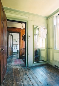 Princelet Street - floor - dark,floor - wooden,mirror,period