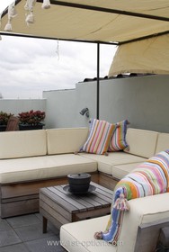 Ramsden Road - terrace/patio