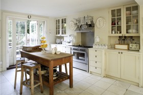Richmond Road - floor - tiled,country,kitchen