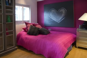 River House - modern,bedroom,bright colours