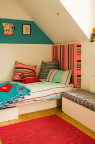 River House - bright colours,children's bedroom