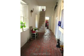 Rose Villa - floor - tiled,hallway,floor - dark,staircase
