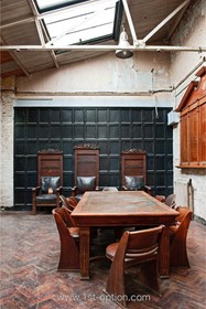 Ruby House - wood panneling