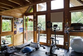 Strawberry Vale - gym,summerhouse