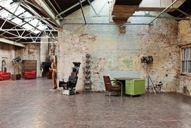 Studio East - derelict,distressed walls,exposed brick,floor - dark,floor - wooden,period,retro/vintage,unique spaces