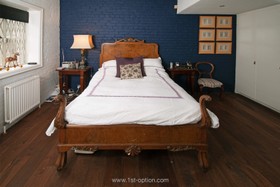The Terrace - bedroom,floor - dark,floor - wooden