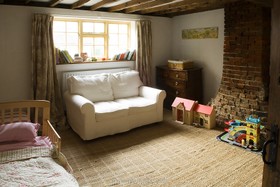 Walnuts Farm - distressed walls,exposed brick,floor - wooden