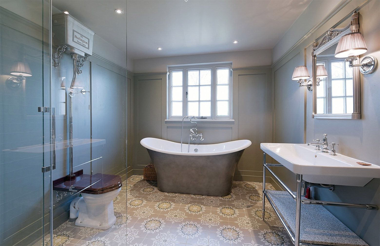 One of Austen's beautiful bathrooms