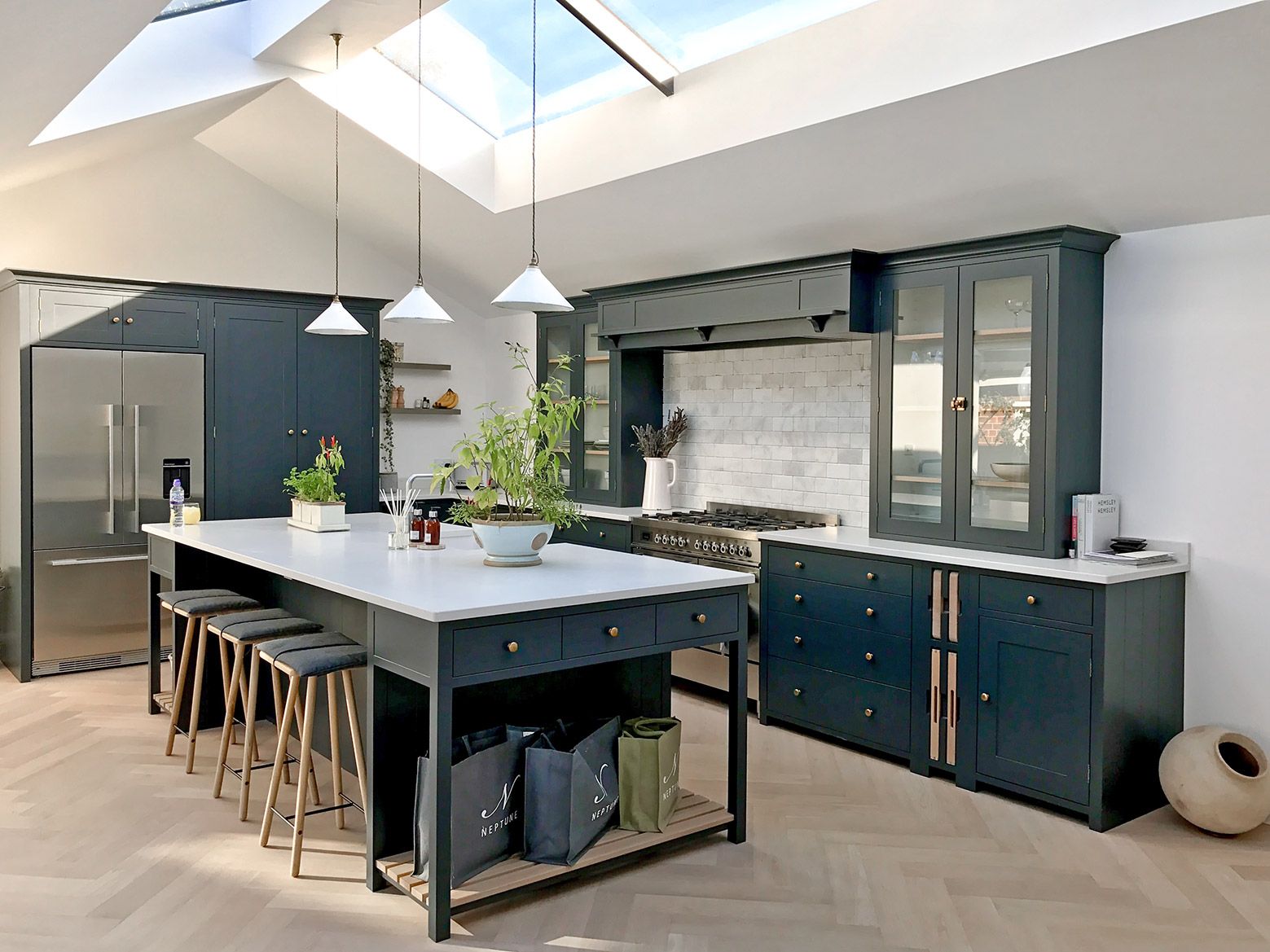 The modern kitchen extension at Chestnut