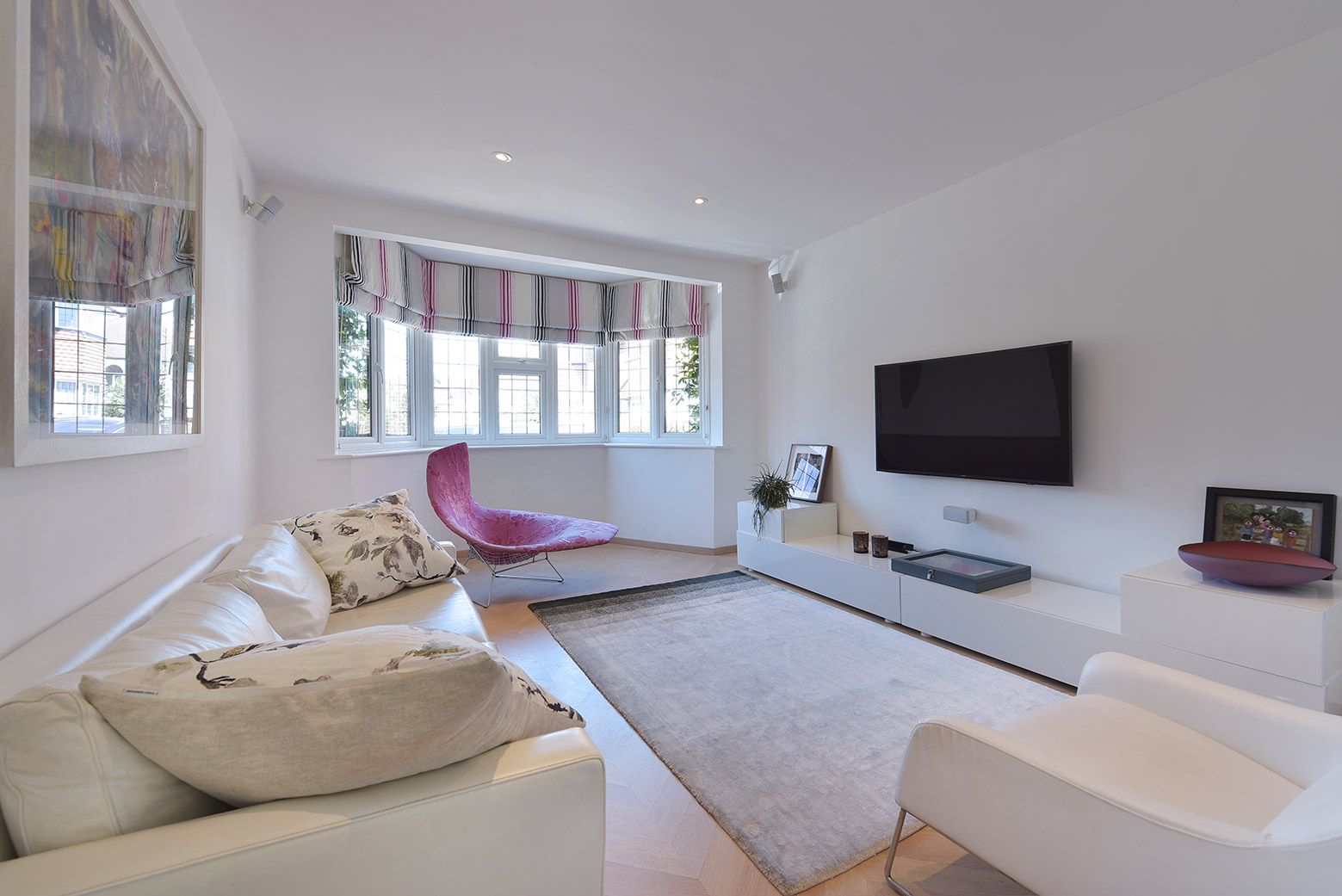 One of the two great living room spaces