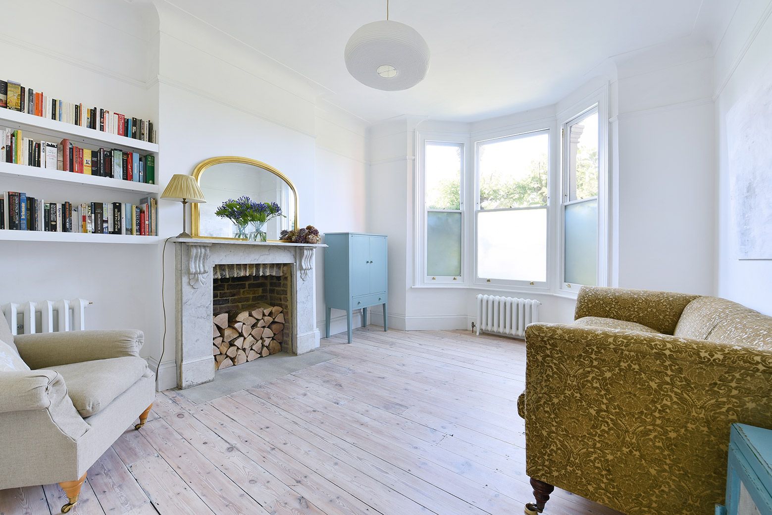 The second lounge area is another lovely bright space