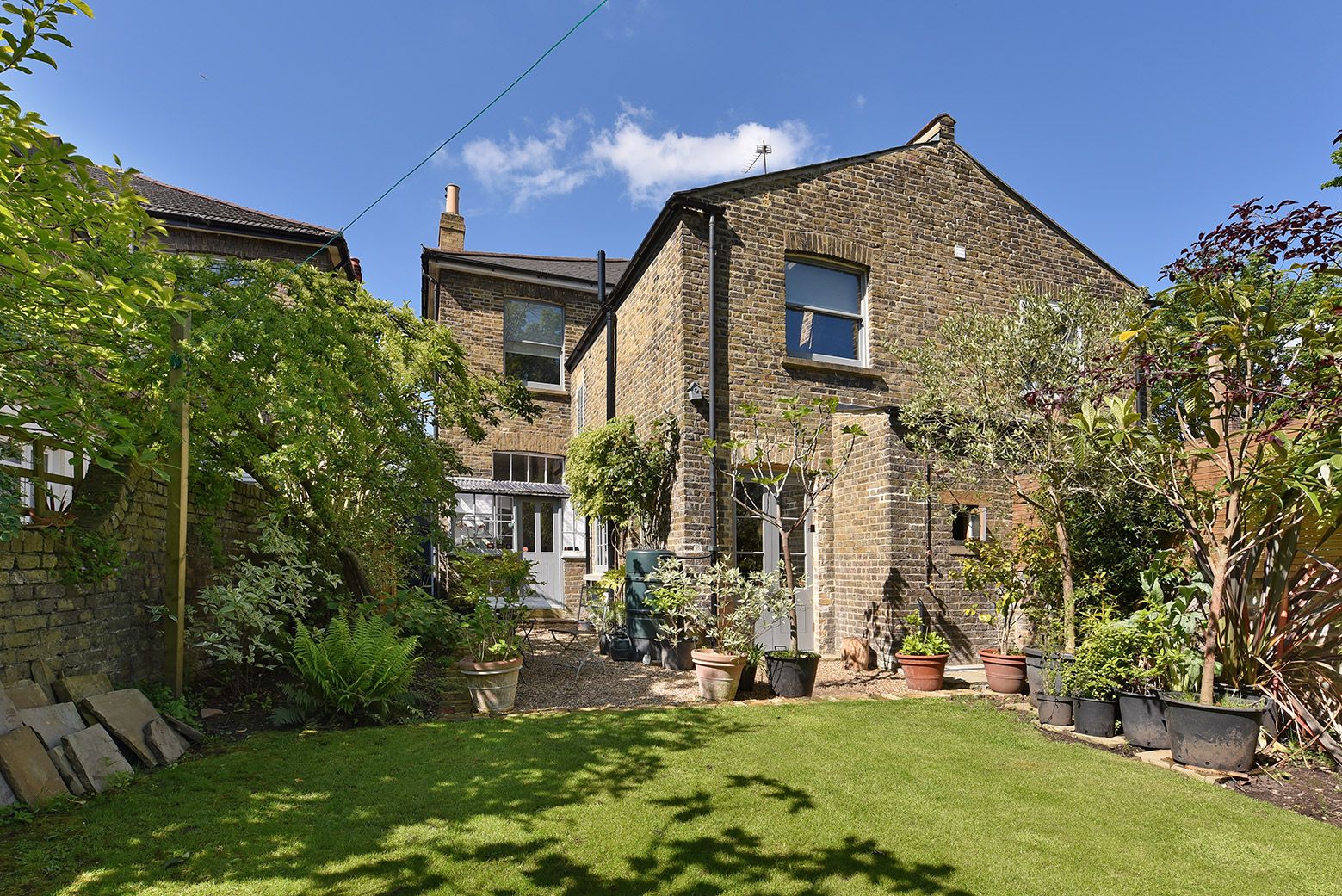 The garden area at Hither