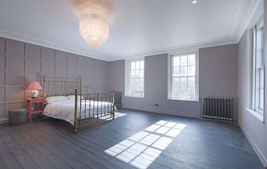 One of the splendid bedrooms at Austen