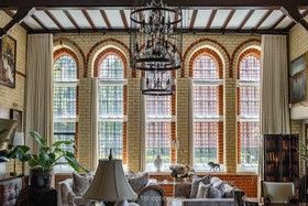 The Abbey - Beams period Gothic fireplace Wood Panelling Opulent - thumbnail