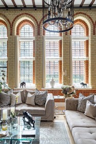 The Abbey - Beams period Gothic fireplace Wood Panelling Opulent - thumbnail