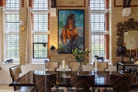The Abbey - Beams period Gothic fireplace Wood Panelling Opulent - thumbnail