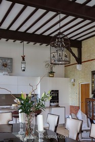 The Abbey - Beams period Gothic fireplace Wood Panelling Opulent - thumbnail
