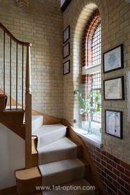 The Abbey - Beams period Gothic fireplace Wood Panelling Opulent - thumbnail